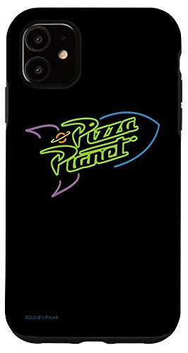 iPhone 11 Disney and Pixars Toy Story Pizza Planet Neon Rocket Ship Case