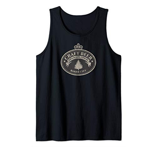 Craft Beer Lovers Shirt Baker City Oregon Tank Top
