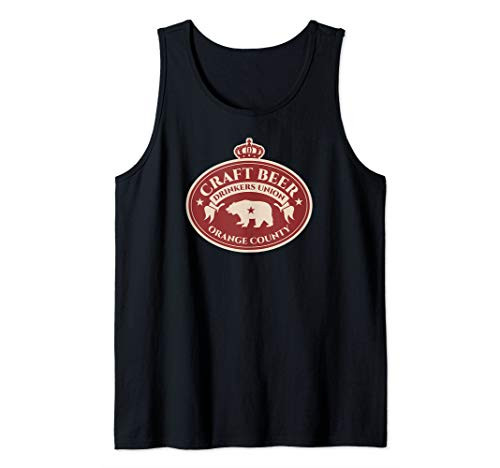 Craft Beer Drinkers Union - Orange County California Tank Top Craft Beer Drinkers Union - Orange County California Tank Top