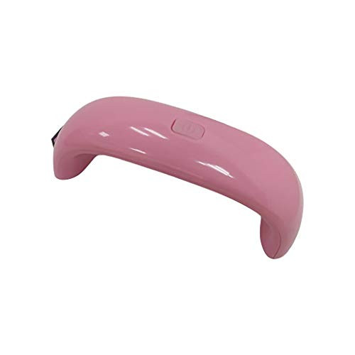 Fasclot Nail Art 9W Mini USB LED Nail Dryer Curing Lamp Rainbow Shape Portable UV Gel Nail Polish