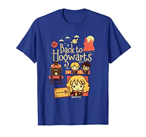 Harry Potter Back to Hogwarts Platform 9 3/4 Chibis T-Shirt