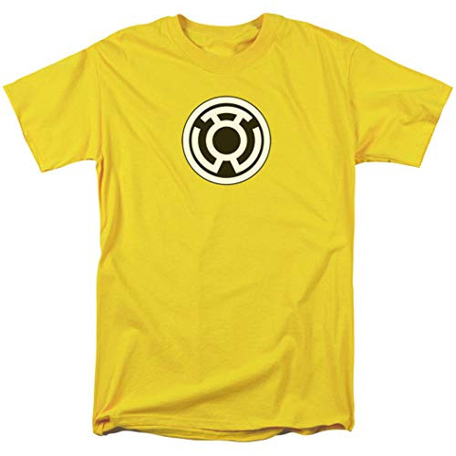 Green Lantern Sinestro Corps Logo T Shirt  and  Stickers Yellow -Medium-