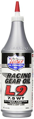 Lucas Oil 10456 L9 Synthetic Racing Gear Oil - 1 Quart