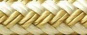 NEW SEACHOICE FENDER LINE GLD/WHT 3/8 inchX6 SCP 40991