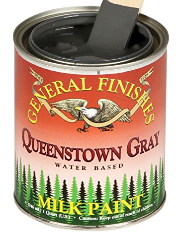 General Finishes QQG Milk Paint, 1 quart, Queenstown Gray