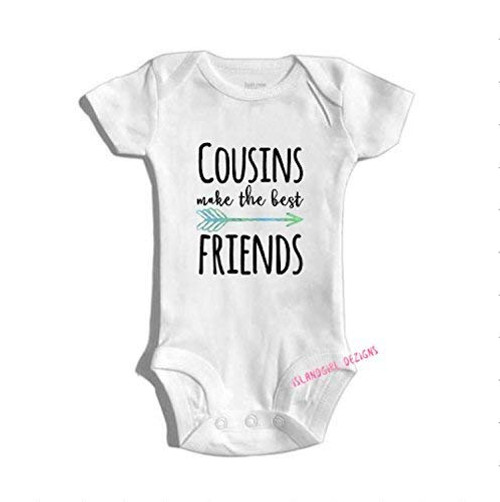 COUSINS MAKE the Best FRIENDS bodysuit/onesie® /creeper outfit -funny baby onesie custom onesie baby outfit baby gift baby clothes COUSINS MAKE the Best FRIENDS bodysuit/onesie® /creeper outfit -funny baby onesie custom onesie baby outfit baby gift baby clothes