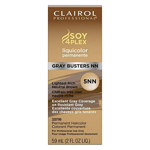 Clairol Professional Permanente Liquicolor Lightest Rich Neutral Brown -5NN- 2 oz -Pack of 3-