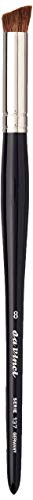 da Vinci Graphic Design Series 137 Pastel Blending Brush Slanted Pony Hair with Blue Handle Size 8 -137-8-