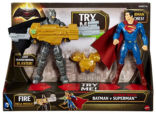 Batman v Superman: Dawn of Justice Ultimate Battle Figure 2-Pack Batman v Superman: Dawn of Justice Ultimate Battle Figure 2-Pack