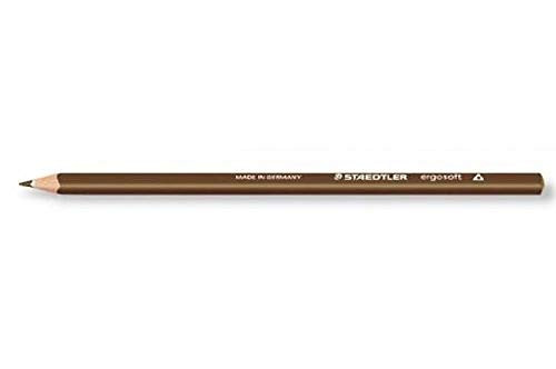 Staedtler Ergosoft Coloured Pencil - Brown -Pack of 12-