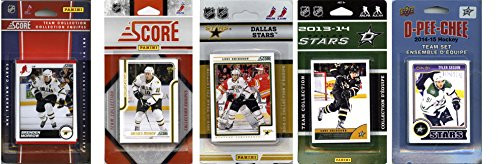 NHL Dallas Stars 5 Different Licensed Trading Card Team Sets Brown One Size