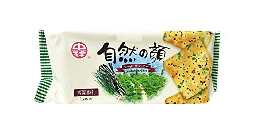 Chung Hsiang Green Onion Soda Cracker 4.94oz 2 Pack -Laver-