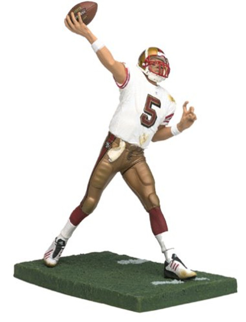 McFarlane Toys NFL Sports Picks Series 5 Action Figure Jeff Garcia (San Francisco 49ers) White Jersey McFarlane Toys NFL Sports Picks Series 5 Action Figure Jeff Garcia (San Francisco 49ers) White Jersey