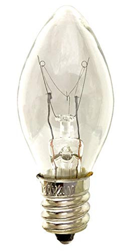 National Artcraft 4 Watt Candelabra Base Bulb for Night Lights Crafts and Other Creative Applications -Pkg/50-