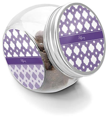 YouCustomizeIt Connected Circles Puppy Treat Jar -Personalized-