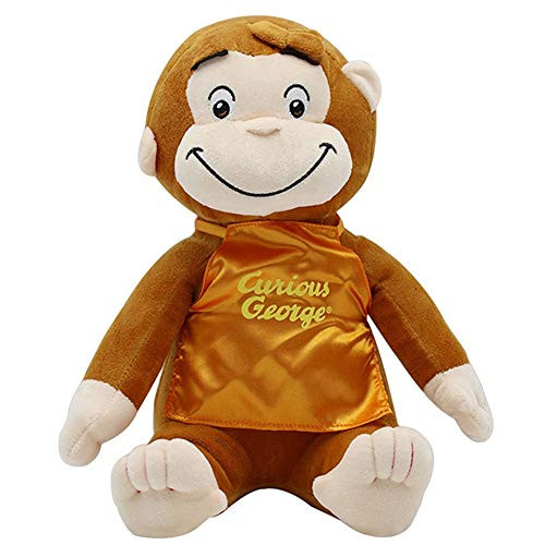 Liaiqing Curious George Curious George Children Pillow Monkey Cute Plush Toy Doll -Color Yellow- Liaiqing Curious George Curious George Children Pillow Monkey Cute Plush Toy Doll -Color Yellow-