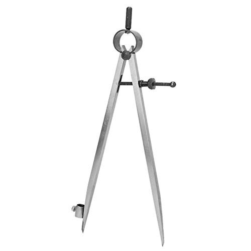 Wing Divider Craft Rotating Tool Measurement Scriber Line Location Drafting Compass Carbon Steel Compact Size Home Convenient for Industry-200mm-