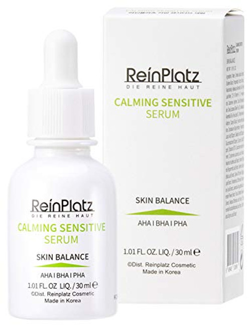 ReinPlatz Centella Calming Sensitive Serum Soothes Redness and Irritation Fine Lines Natural with Centella Asiatica and Tea Tree Herbal extracts-Face Moisturizer for Sensitive and Dry skin 1.01 FL.OZ ReinPlatz Centella Calming Sensitive Serum Soothes Redness and Irritation Fine Lines Natural with Centella Asiatica and Tea Tree Herbal extracts-Face Moisturizer for Sensitive and Dry skin 1.01 FL.OZ