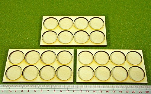 LITKO Ring War Infantry Tray 25mm Circle Bases -3-