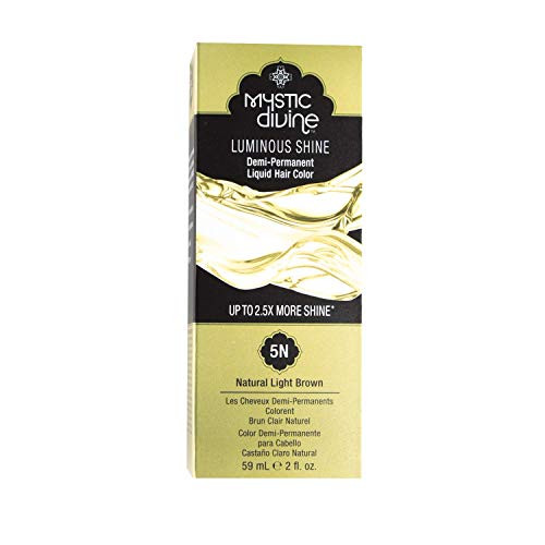5N Natural Light Brown Demi-Permanent Liquid Hair Color