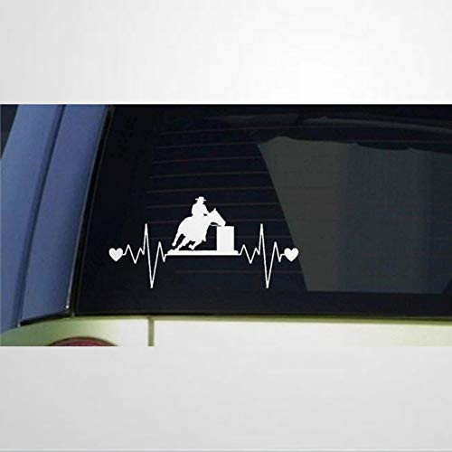 Barrel Horse Lifeline Sticker Decal Quarter Cowgirl Stickers Car Decal Window Decal Vinyl Decal Die Cut Decals Funny Laptop Stickers Bumper Stickers Present