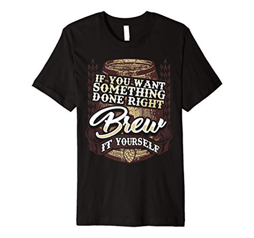 Mens Home Brew T-Shirt - Brew It Yourself - Craft Beer Gifts