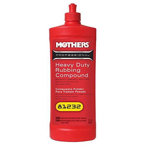 Mothers 81232 Professional Heavy Duty Rubbing Compound - 32 oz.