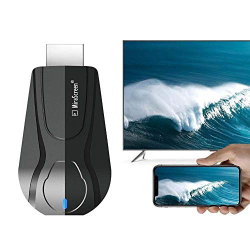 HDMI Wireless Display Adapter WiFi 1080P Mobile Screen Mirroring Receiver Dongle to TV/Projector Receiver Support Android Mac iOS Windows