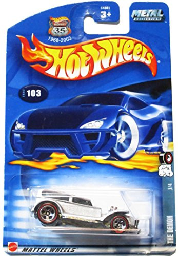 Hot Wheels Red Line Series 1 The Demon 2002-103 Collectible Collector Car Mattel 164 Scale