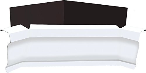 Extreme Mitre 5-inch Aluminum Inside Miter, Gutter Corner, Mitre, White