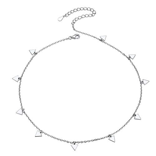 ChicSilver 925 Sterling Silver Triangle 
