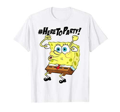 Spongebob SquarePants Here To Party T-Shirt