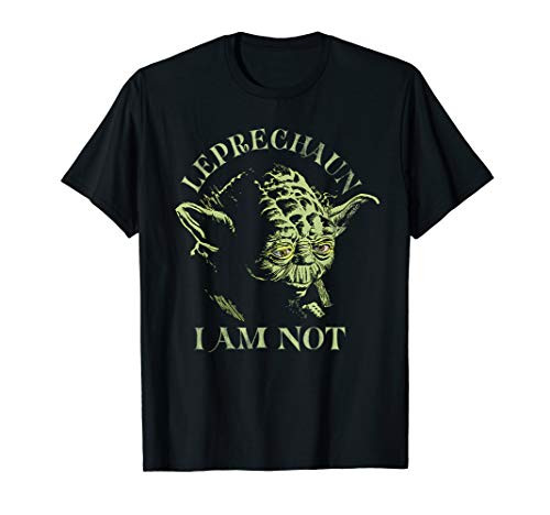 Star Wars Yoda Leprechaun I Am Not St. Patricks Day T-Shirt