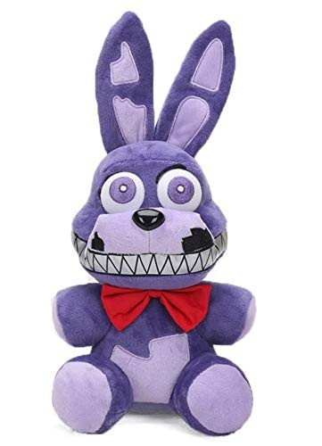 10 FNAF Bonnie Nightmare Plush Toys Freddy Plush - Five Nights Freddys Plush Springtrap Foxy Bonnie RABIT Marionette Chica Plush - Kids Doll Gifts for FNAF Fan