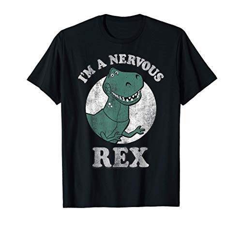 Disney Pixar Toy Story Im A Nervous Rex Dinosaur T-Shirt