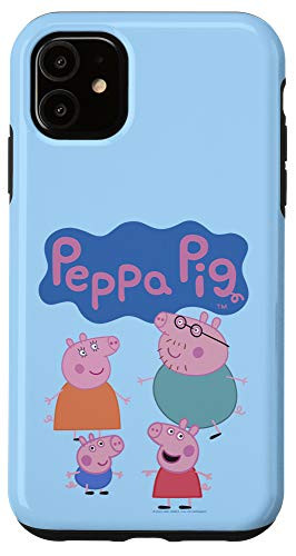 iPhone 11 Peppa Pig Family Logo Case
