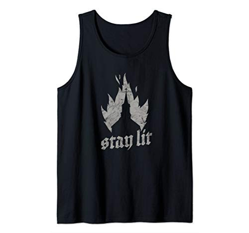Occult Burning Church Unholy Satanic Devil Death Witchcraft Tank Top