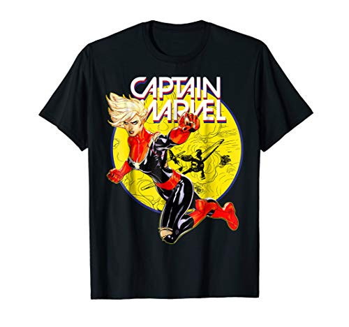 Marvel Captain Marvel Earths Mightiest Hero Graphic T-Shirt
