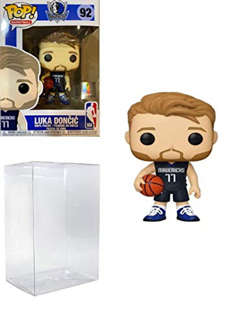 Luka Doncic Dallas Alternate Jersey 92 Pop Sports NBA Action Figure -Bundled with EcoTek Pop Protector to Protect Display Box- Luka Doncic Dallas Alternate Jersey 92 Pop Sports NBA Action Figure -Bundled with EcoTek Pop Protector to Protect Display Box-