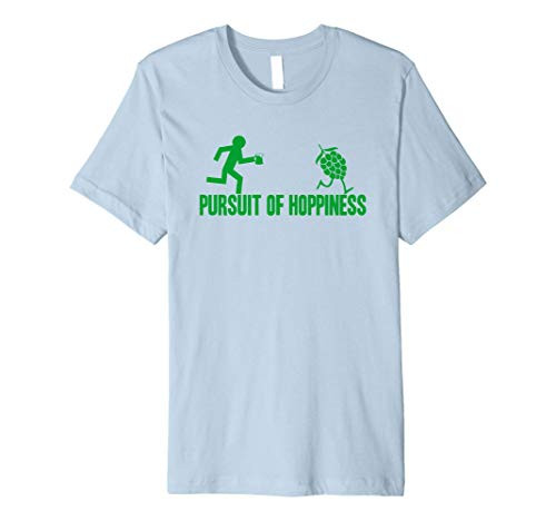 Pursuit of Hoppiness Funny Craft Beer Geek IPA Gift Premium T-Shirt