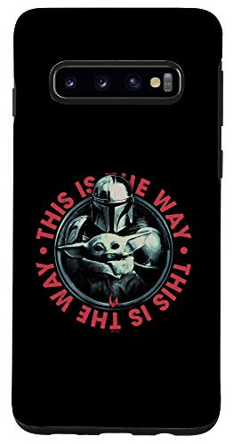 Galaxy S10 Star Wars The Mandalorian The Child This Is The Way Circle Case