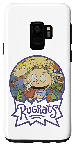 Galaxy S9 Rugrats Group Shot Circle Logo Case