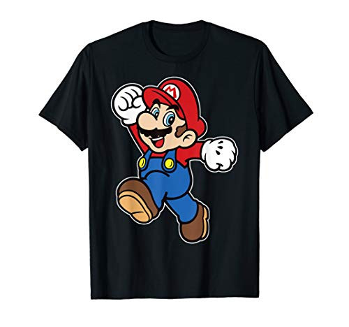 Super Mario Classic Jump Portrait T-Shirt