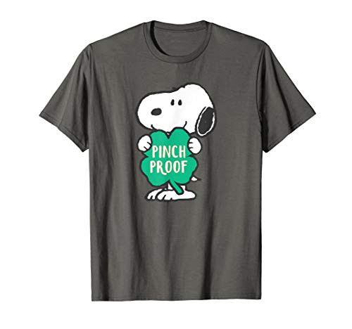 Peanuts St Patricks Day Snoopy Pinch Proof T-Shirt