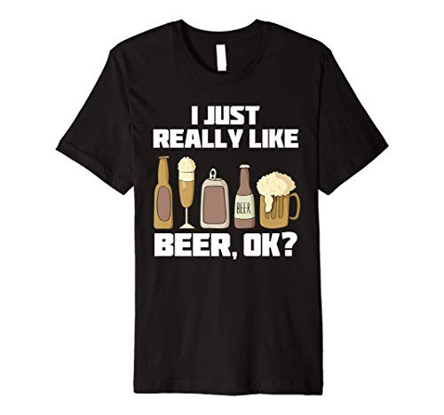 Funny Drinking Vacation Craft Beer Premium T-Shirt