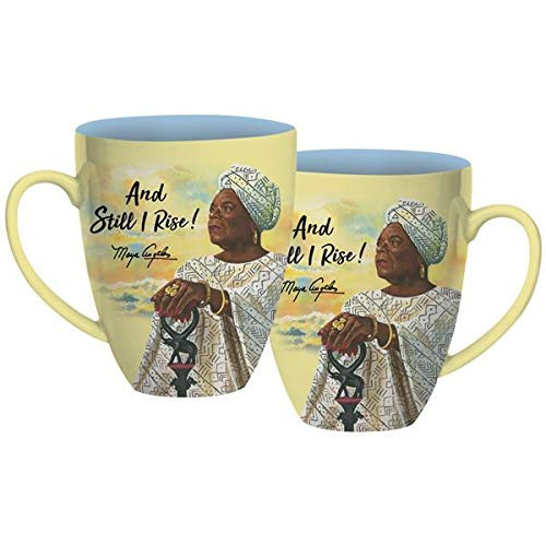 African American Expressions - Maya Angelou and Still I Rise Mug -15 oz.- CHMUG44 Yellow African American Expressions - Maya Angelou and Still I Rise Mug -15 oz.- CHMUG44 Yellow