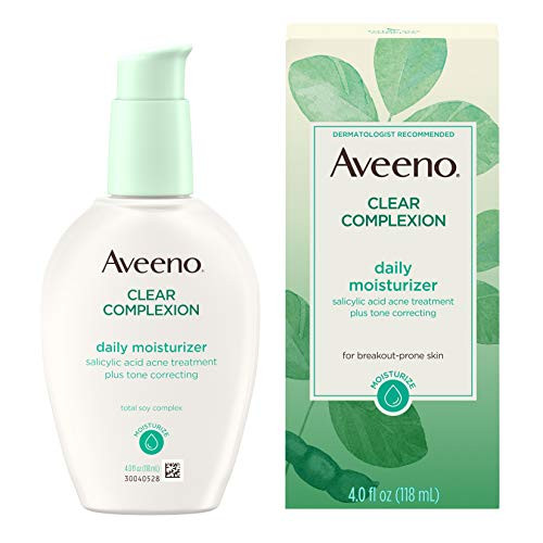 Aveeno Facial Moisturizers Clear Complexion Daily Moisturizer Pump4 fl oz
