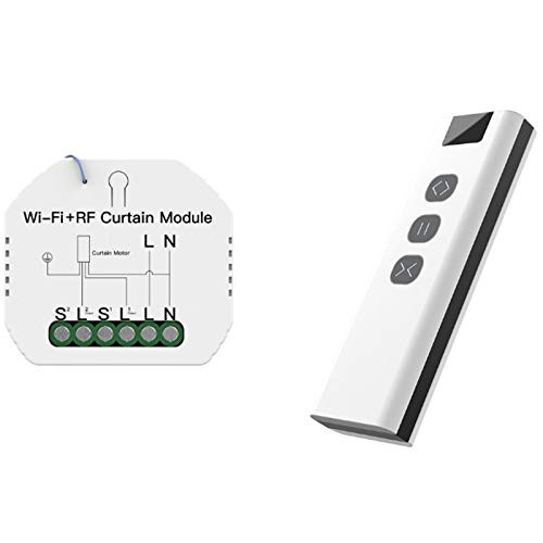 Essenc WiFi RF Smart Curtain Blinds Module Switch Roller Shutter Motor Tuya Remote Control Work with Alexa Home