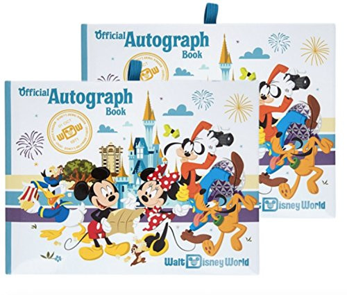 Walt Disney World Four Parks Official Autograph Book - Set of 2 Books