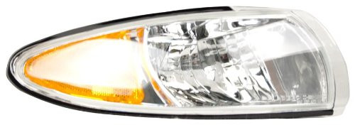 Sherman Replacement Part Compatible with Pontiac Grand Prix Passenger Side Parklight Assembly -Partslink Number GM2521153-